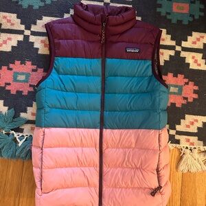 Patagonia Colorblock Puffer Vest